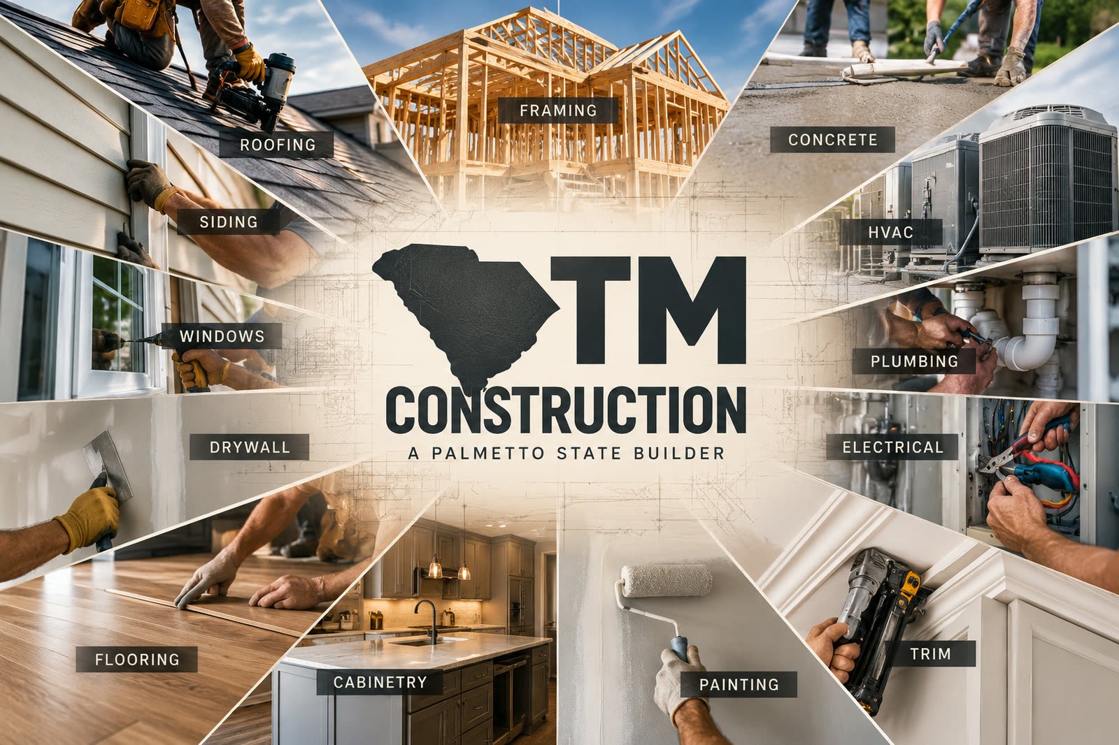 Palmetto State Builder trade showcase: the trades TM Construction brings together on one job